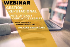 Ceaps organiza el webinar &ldquo;Gesti&oacute;n reputacional ante litigios y conflictos legales&rdquo;