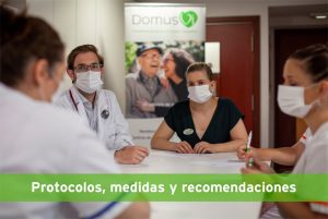 DomusVi lanza un espacio online con informaci&oacute;n actualizada sobre Covid-19 y cuidado seguro