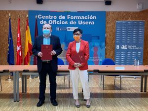 La Agencia para el Empleo de Madrid y Amade firman un convenio de pr&aacute;cticas en el sector sociosanitario