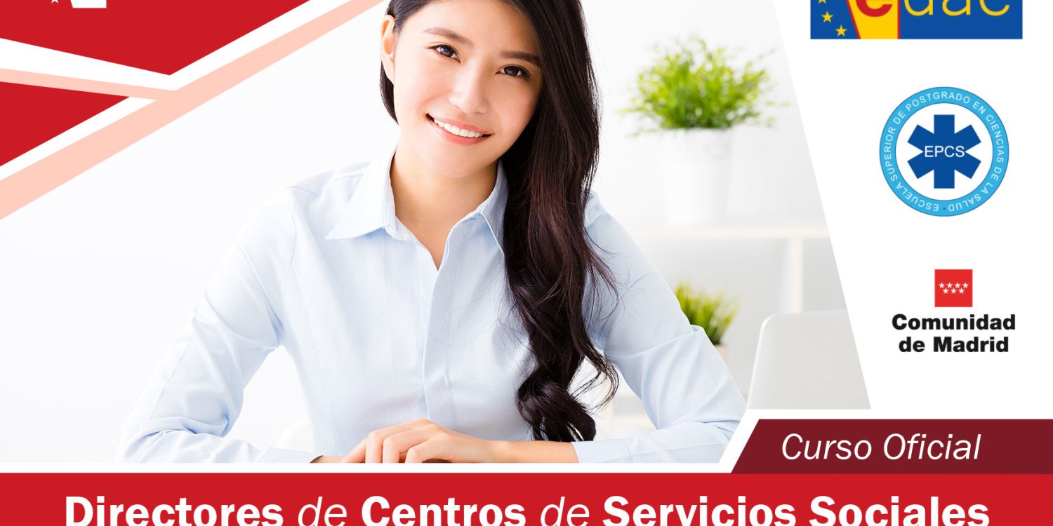 Formación oficial de Directores de centros de servicios sociales