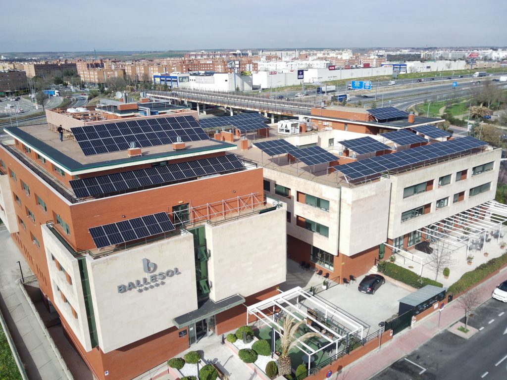 Ballesol contará con placas fotovoltaicas en sus 51 residencias a finales de 2022