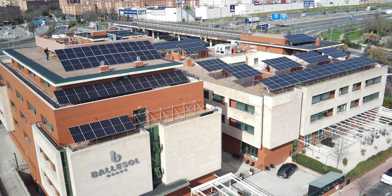 Ballesol contará con placas fotovoltaicas en sus 51 residencias a finales de 2022