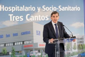 Colocada la primera piedra del futuro Hospital Universitario HM Tres Cantos y la Residencia Valdeluz 