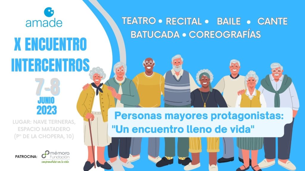 Más de 1.000 personas mayores y profesionales participan en el X Encuentro Intercentros AMADE