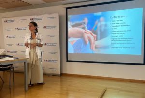 Dra. Mar&iacute;a Herrera, jefa de los servicios de Geriatr&iacute;a y de Cuidados Paliativos del Hospital Universitario Infanta Elena