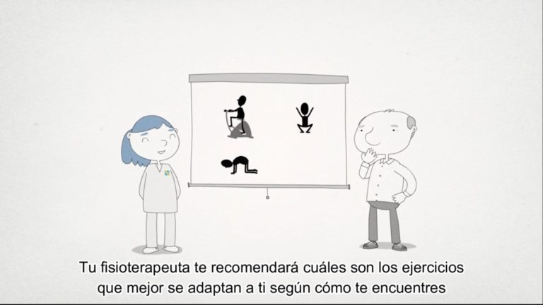 Videoconsejo sobre fragilidad en las personas mayores.