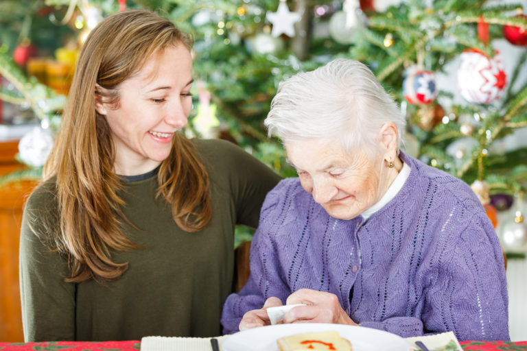 Enfermedad de Alzheimer. Navidad.