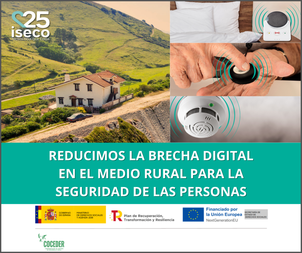 ISECO, para reducir la brecha digital de las personas mayores en el medio rural.