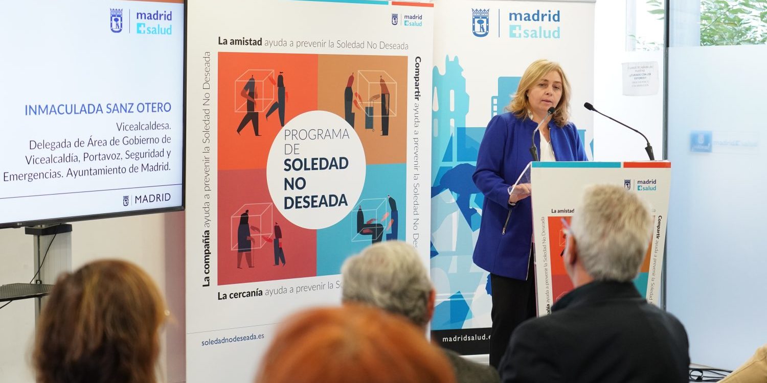 Soledad no Deseada en las personas mayores. Ayuntamiento de Madrid.