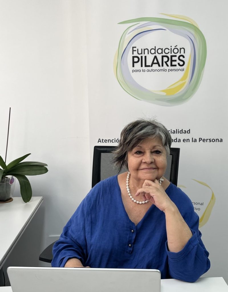 Pilar Rodríguez. Presidenta de la Fundación Pilares