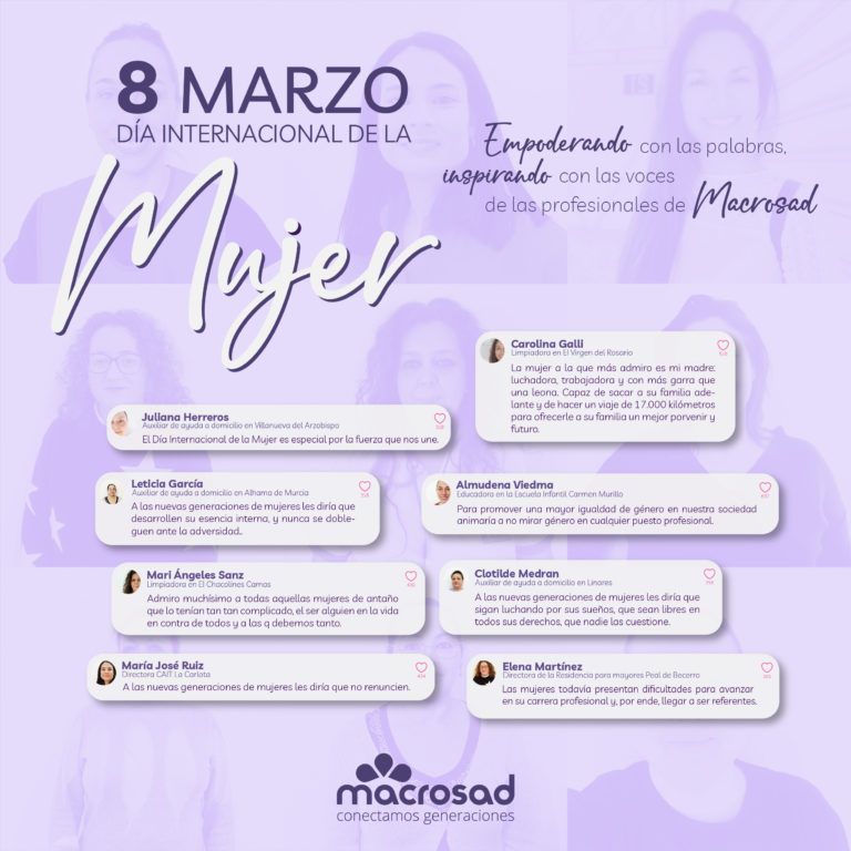 Macrosad. Día Internacional de la Mujer.