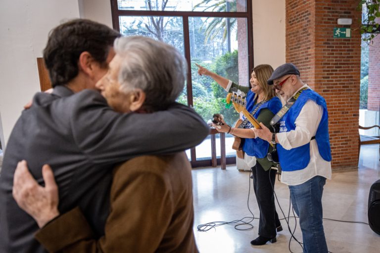 Ballesol y Fundación Músicos por la Salud. Microconciertos para mejorar la salud de las personas mayores. Foto: Ana Palacios.