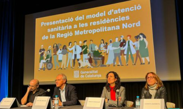 Cataluña. Nuevo modelo de atención sanitaria en las residencias de mayores.