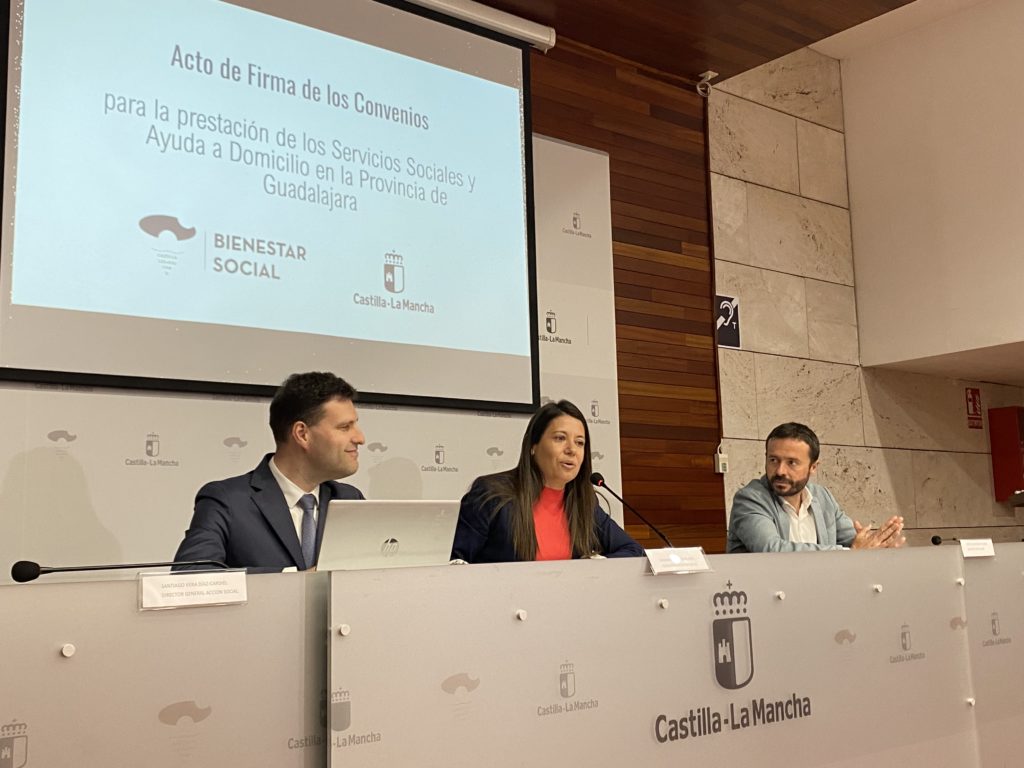 Guadalajara (Castilla-La Mancha). Prestación de los Servicios Sociales de Atención Primaria y el Servicio de Ayuda a Domicilio.