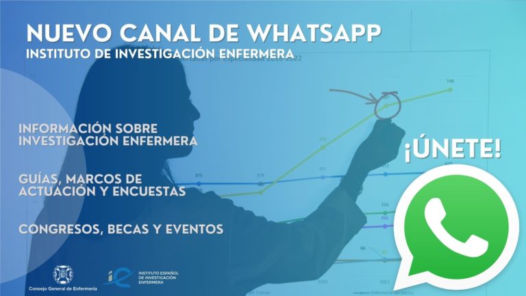 Nuevo canal de Whatsapp del Instituto Español de Investigación Enfermera.