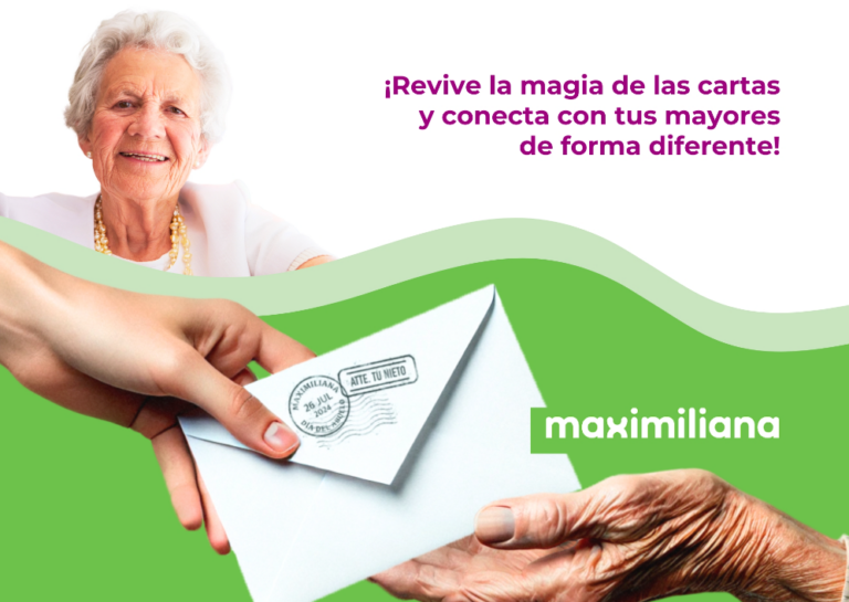 Vitalia Home. Maximiliana. Cartas a personas mayores.