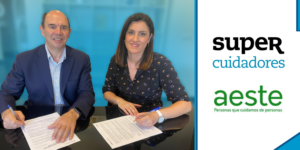 SUPERCUIDADORES y AESTE. Formaci&oacute;n en el sector sociosanitario para cuidados de personas mayores.