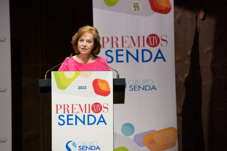 Matilde Pelegrí, directora de Grupo SENDA en los XIV Premios SENDA.