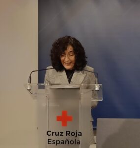 María del Mar Pageo Giménez, presidenta de Cruz Roja Española