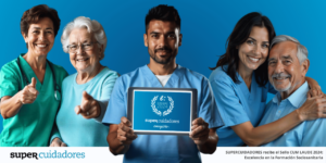 SUPERCUIDADORES, galardonada con el Sello CUM LAUDE 2024 por su labor en la formaci&oacute;n sociosanitaria.