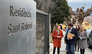 Atención integrada en la residencia Sant Gabriel, en Centelles.