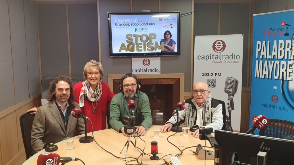Asispa, en el programa de radio Palabras Mayores.