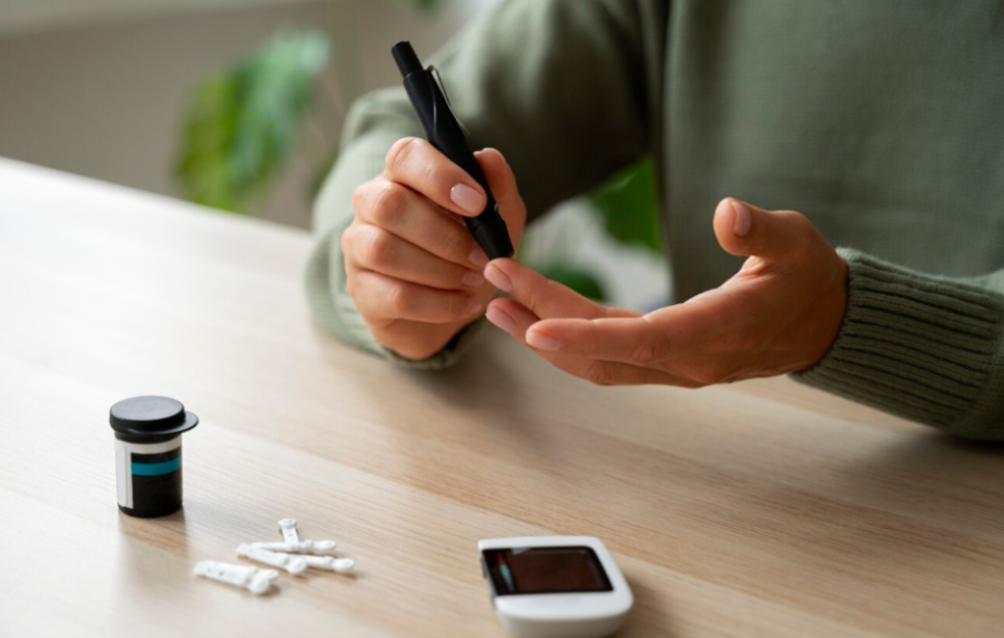 Glucómetros y homeopatía en el entorno farmacéutico.