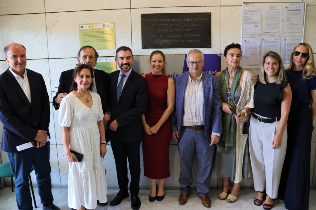 La Comunidad de Madrid invierte 11 millones en la residencia Amavir Nuestra Casa.