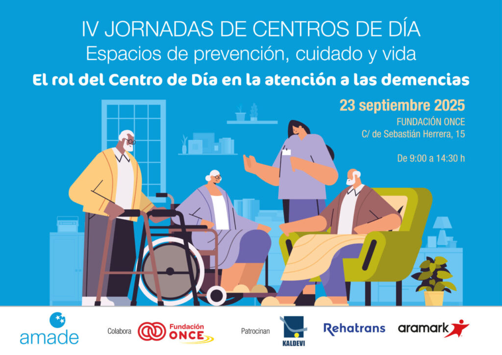 AMADE organiza la IV Jornada de Centros de Día.