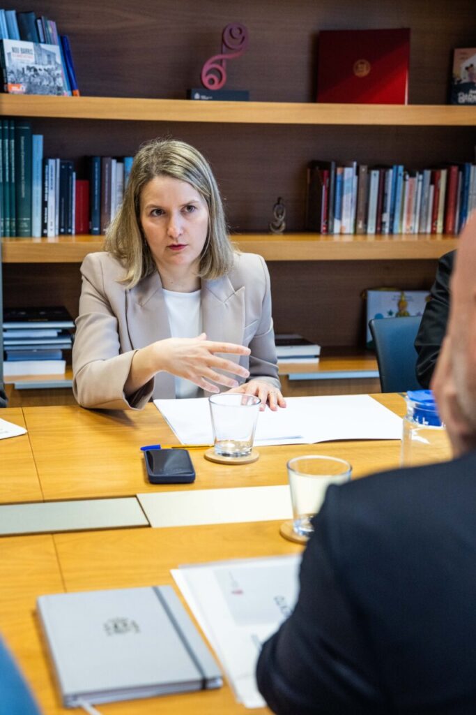 La consejera de Derechos Sociales e Inclusión de Cataluña, Mónica Martínez.