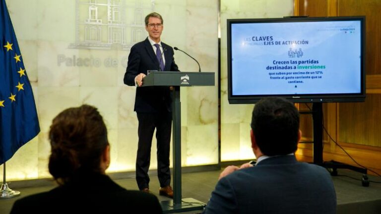 El Gobierno de La Rioja aprueba el Proyecto de Presupuestos regionales 2026.