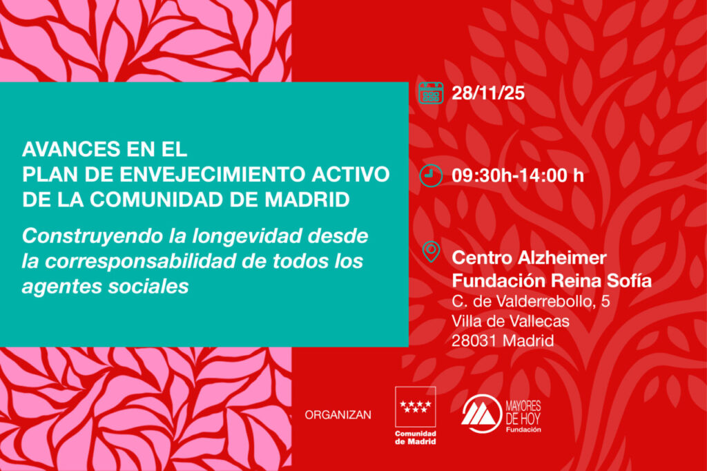 La Fundación Mayores de Hoy y la Comunidad de Madrid impulsan el nuevo Plan de Envejecimiento Activo.