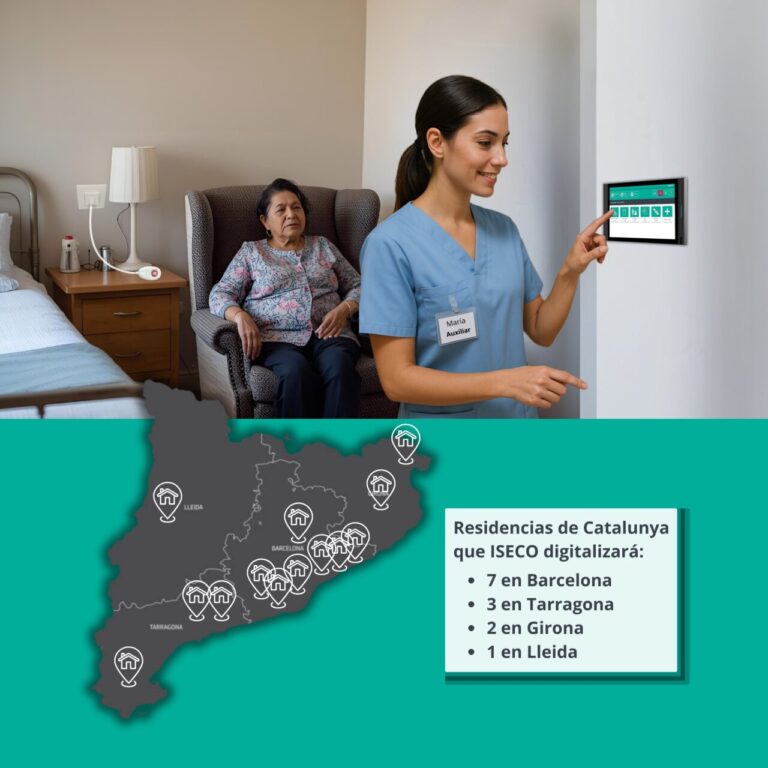 Cataluña adjudica a ISECO la transformación tecnológica de sus residencias.