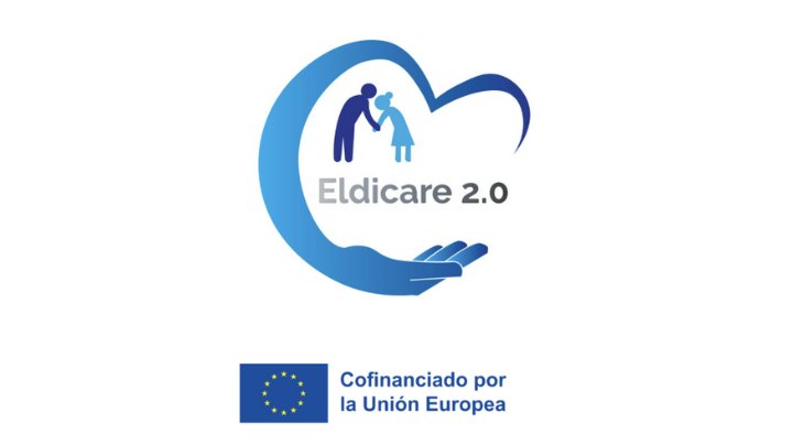 Logo del proyecto europeo Eldicare 2.0 sobre cuidados de personas mayores