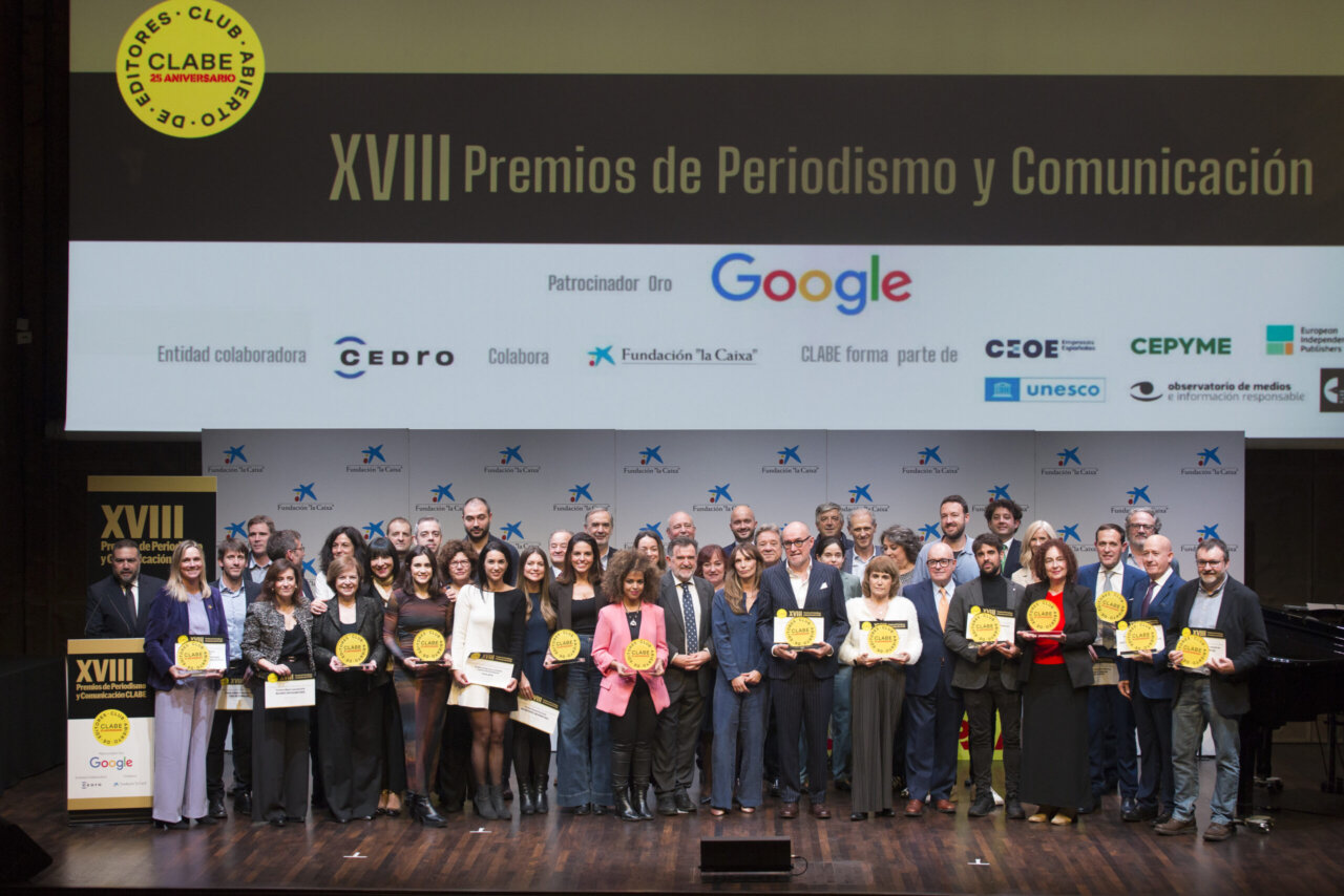 Foto de familia Premios CLABE