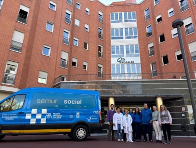Grupo Los Nogales y el Ayuntamiento de Madrid colaboran en un simulacro de inundación para mejorar la protección de las personas mayores.