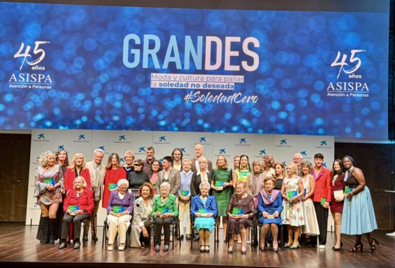 Asispa presenta el Calendario Solidario GRANDES 2026.