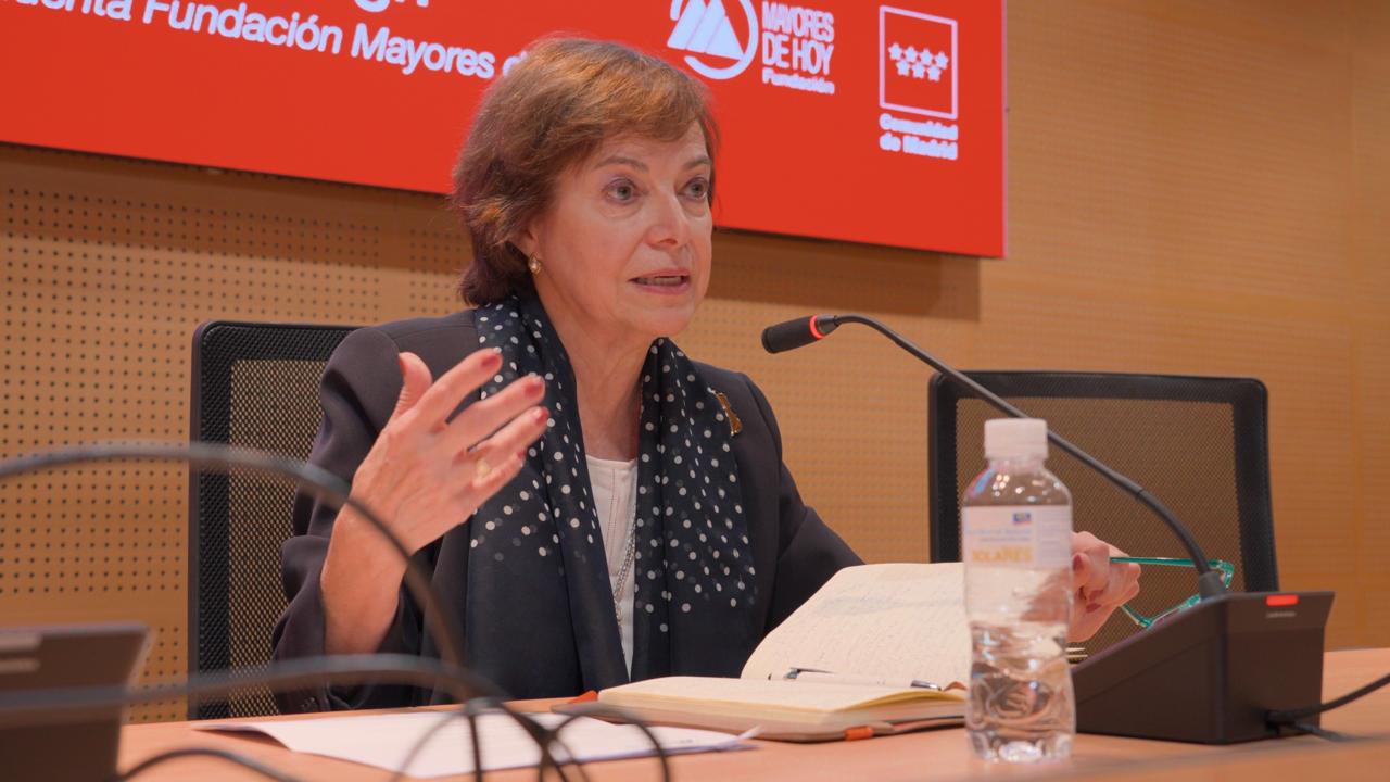 La presidenta de la Fundación Mayores de Hoy, Matilde Pelegrí.