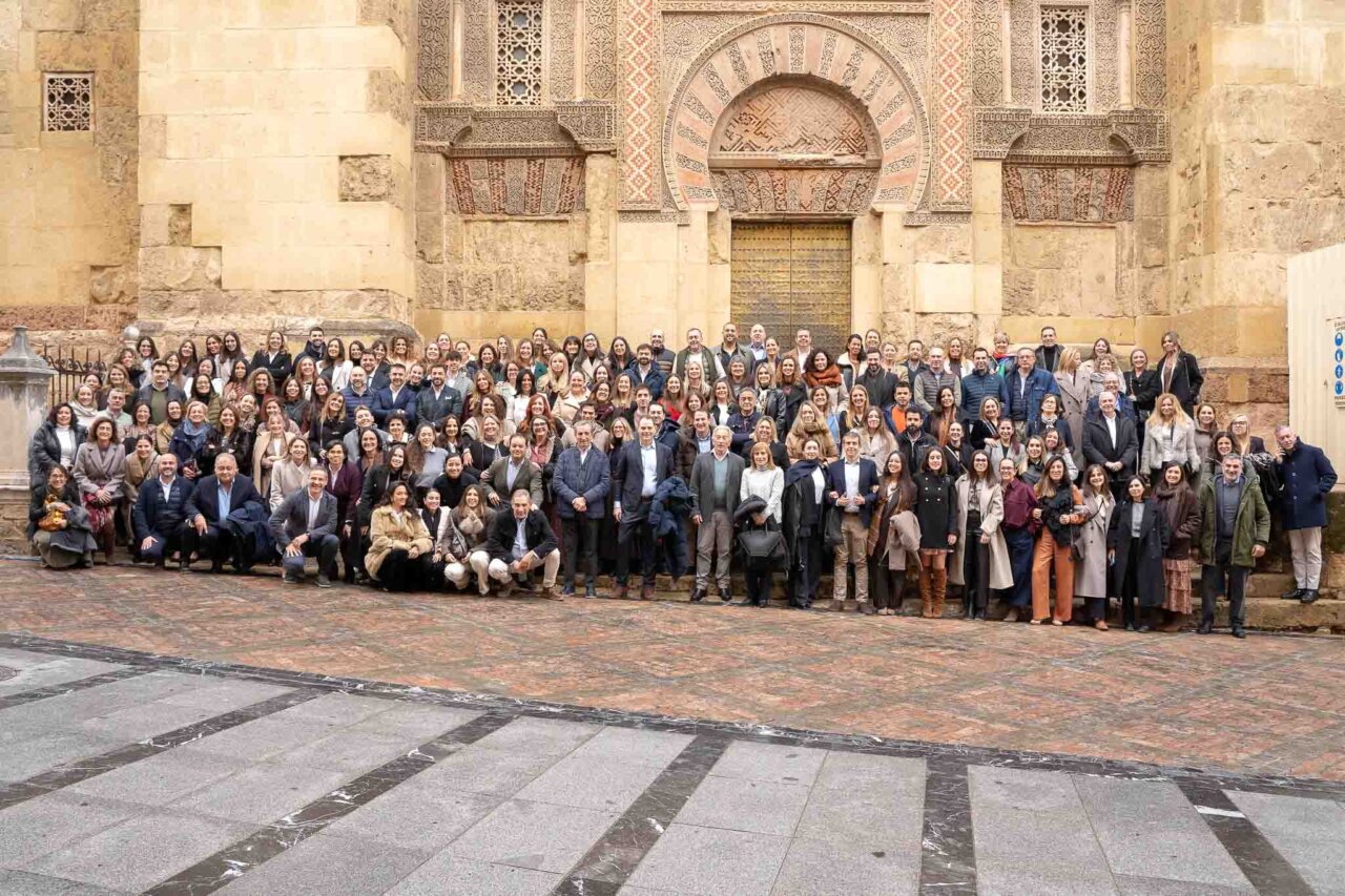 Grupo de profesionales en la convenci&oacute;n nacional de Vitalia en C&oacute;rdoba