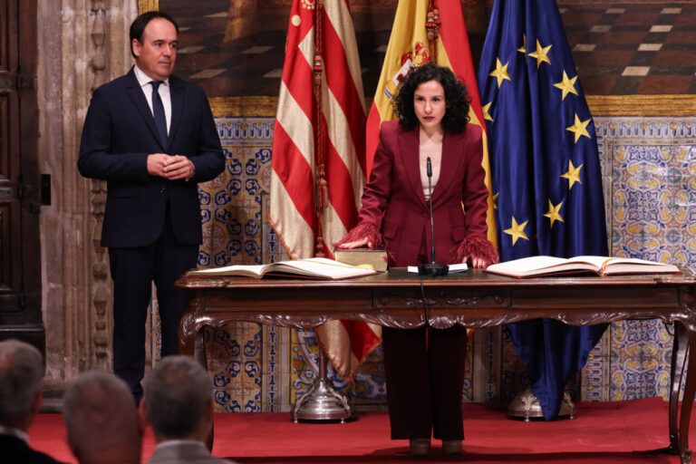 Elena Albalat, nueva consellera de Servicios Sociales de la Generalitat Valenciana.