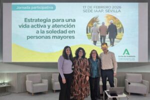 Andaluc&iacute;a celebra la jornada "Estrategia para una vida activa y atenci&oacute;n a la soledad en personas mayores".