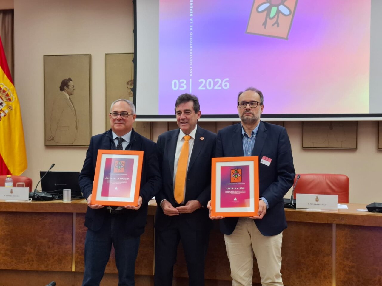 Premios en la presentaci&oacute;n del XXVI Dictamen del Observatorio de la Dependencia
