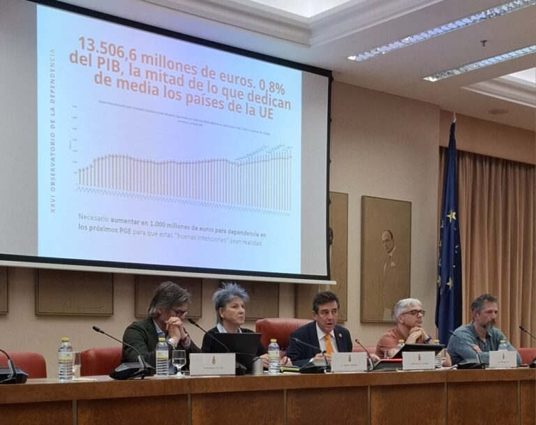Presentaci&oacute;n del XXVI Dictamen del Observatorio de la Dependencia en el Congreso.