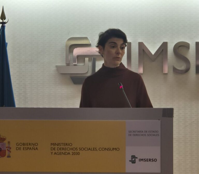 Rosa Mart&iacute;nez, secretaria de Estado de Derechos Sociales.