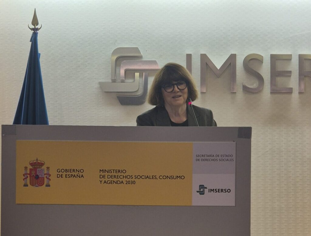 La directora general del Imserso, Mayte Sancho.