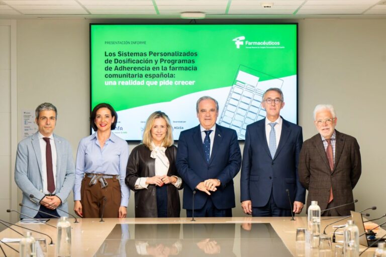 Presentaci&oacute;n del informe sobre sistemas personalizados de dosificaci&oacute;n en la farmacia