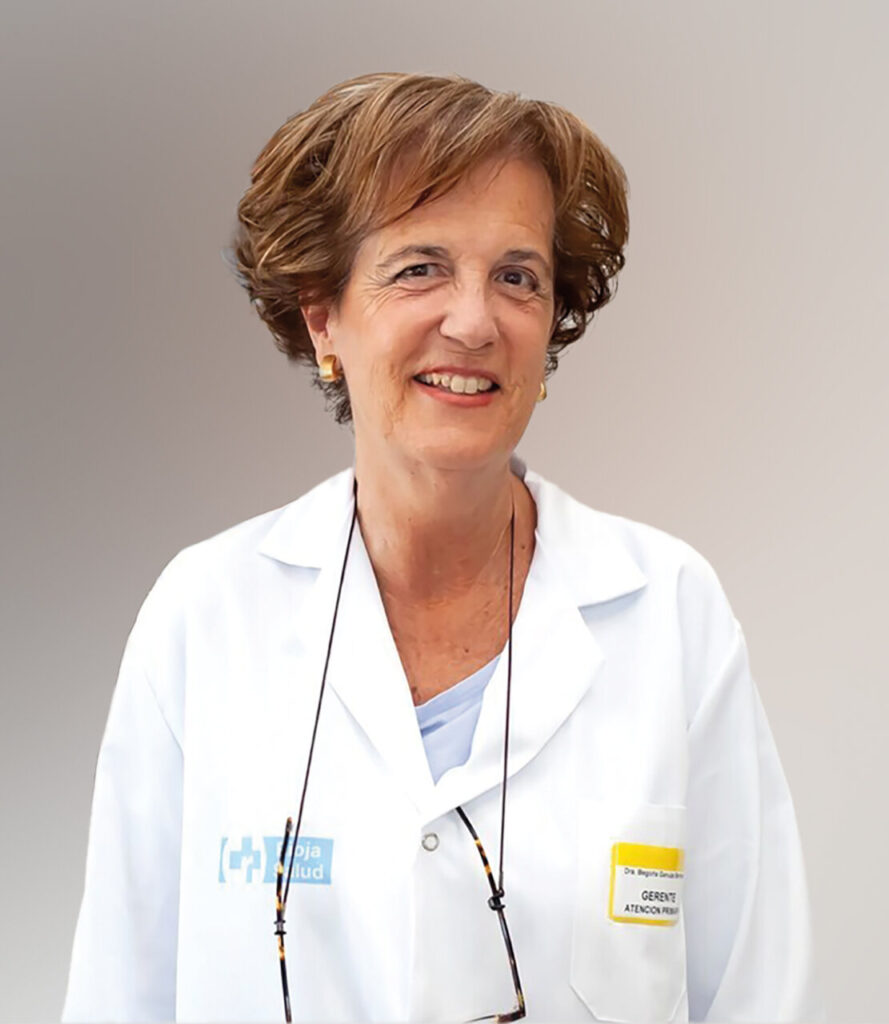 Bego&ntilde;a Ganuza en su rol como gerente de Atenci&oacute;n Primaria